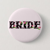 Tulip BRIDE Ronde Button 5,7 Cm (Voorkant)
