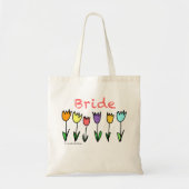 Tulip Bride Tote Bag (Voorkant)