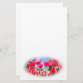 Tulip Briefpapier (Voorkant / Achterkant)