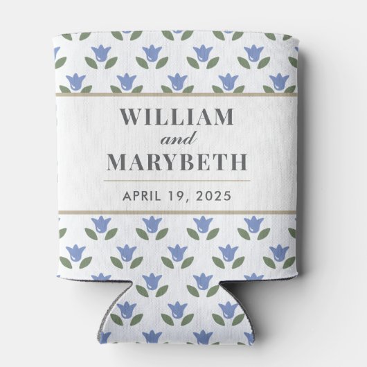 Tulip Bruiloft Blikjeskoeler (Achterkant)