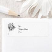 Tulip Chrome-adreslabel voor retourzending Etiket (Insitu)