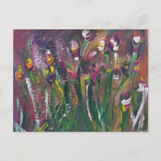 Tulip Colorful Briefkaart (Voorkant)