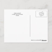 Tulip Creek Herfsten, Castlegar BC Briefkaart (Achterkant)