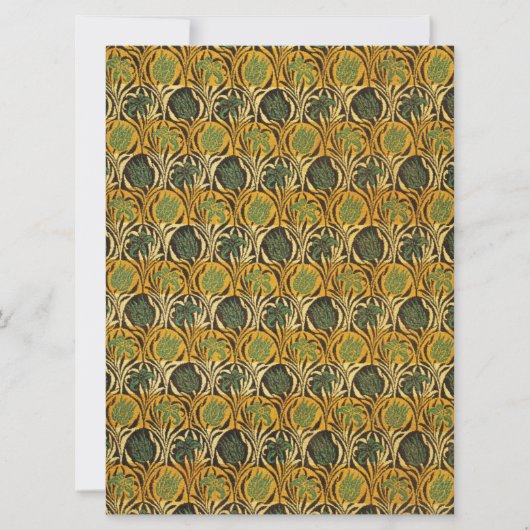 Tulip en Lily Pattern (door William Morris) Kaart (Voorkant)