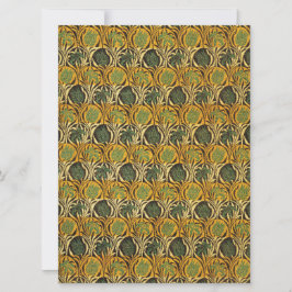 Tulip en Lily Pattern (door William Morris) Kaart