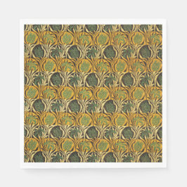 Tulip en Lily Pattern (door William Morris) Servet