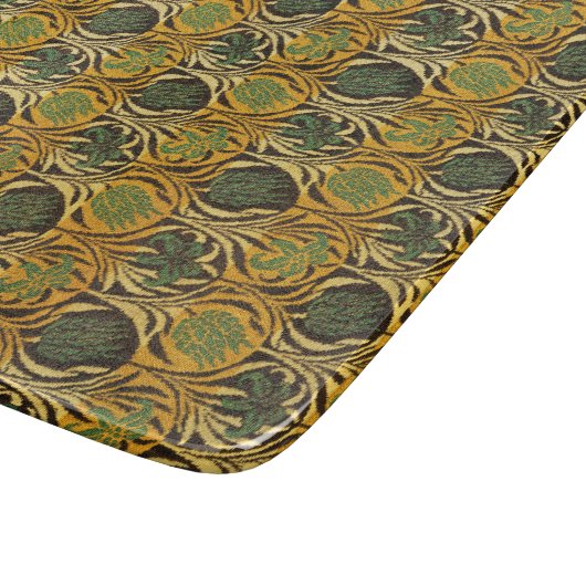 Tulip en Lily Pattern (door William Morris) Snijplank (Hoek)