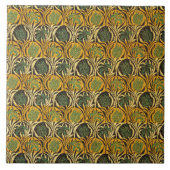 Tulip en Lily Pattern (door William Morris) Tegeltje (Voorkant)