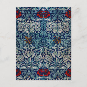 Tulip en Roos, William Morris Briefkaart