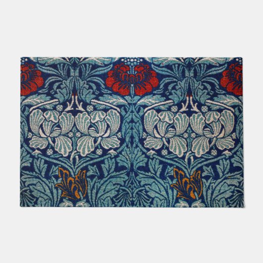 Tulip en Roos, William Morris Deurmat (Voorkant)