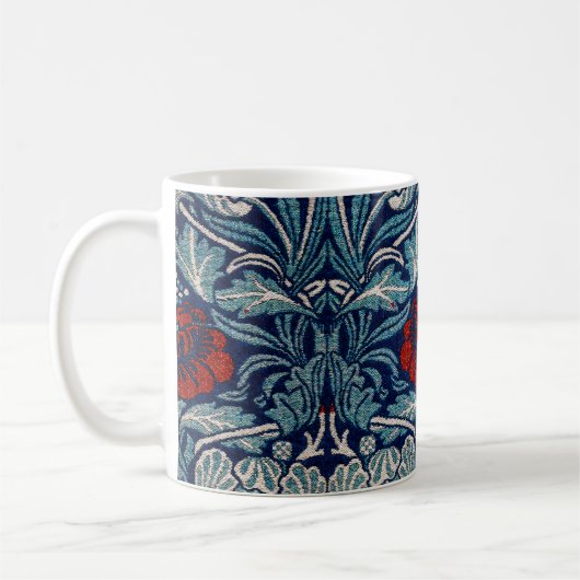 Tulip en Roos, William Morris Koffiemok (Links)