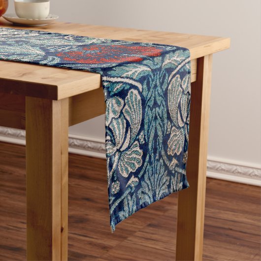 Tulip en Roos, William Morris Korte Tafelloper (Voorbeeld)