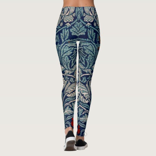 Tulip en Roos, William Morris Leggings (Achterkant)