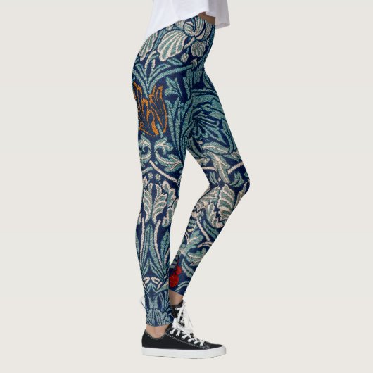 Tulip en Roos, William Morris Leggings (Rechts)