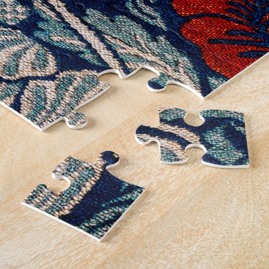 Tulip en Roos, William Morris Legpuzzel (Zijkant)