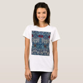 Tulip en Roos, William Morris T-shirt (Voorkant volledig)