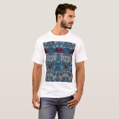 Tulip en Roos, William Morris T-shirt (Voorkant volledig)