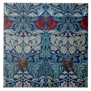 Tulip en Roos, William Morris Tegeltje
