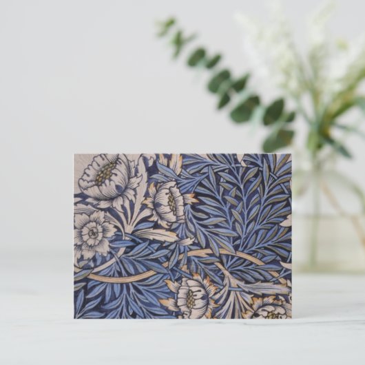 Tulip en Willow van William Morris Briefkaart (Staand voorkant)