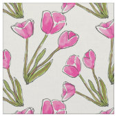 Tulip Fabric Stof (Close Up)