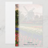 Tulip Festival Briefpapier (Voorkant / Achterkant)