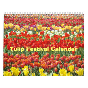 Tulip Festival Calendars Kantoor Holiday cadeaus Kalender