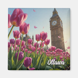Tulip Festival in Ottawa Canada Travel Magneet