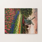 Tulip Festival Legpuzzel (Horizontaal)