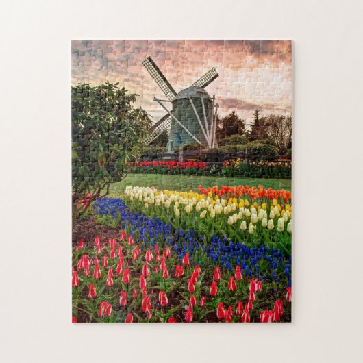 Tulip Festival Legpuzzel (Verticaal)