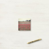 Tulip Festival Post schrijft Post-it® Notes (Op bureau)