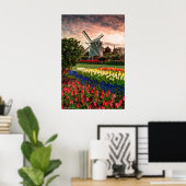 Tulip Festival Poster (Thuiskantoor)