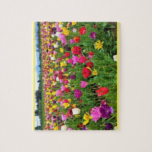 Tulip Field, Oregon Legpuzzel (Verticaal)