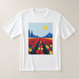 Tulip field t-shirt