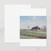 Tulip Fields op Sassenheim door Claude Monet Bedankkaart (Voorkant / Achterkant)