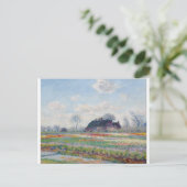 Tulip Fields op Sassenheim door Claude Monet Briefkaart (Staand voorkant)