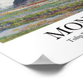 Tulip Fields op Sassenheim door Claude Monet Poster (Hoek)