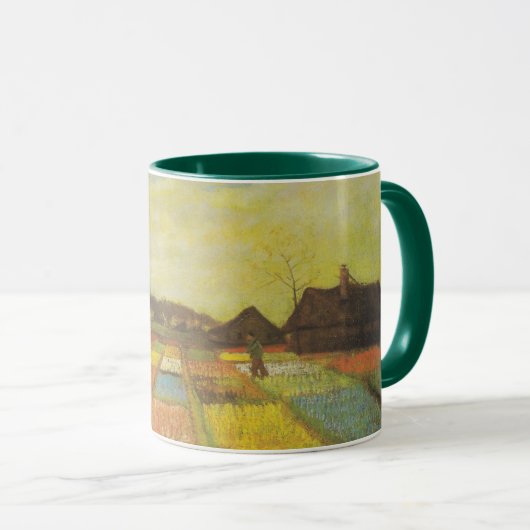 Tulip Fields van Vincent van Gogh Mok (Voorkant rechts)