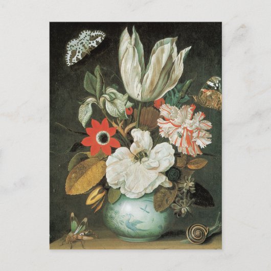 Tulip Floral Arrangement Fine Art Briefkaart (Voorkant)