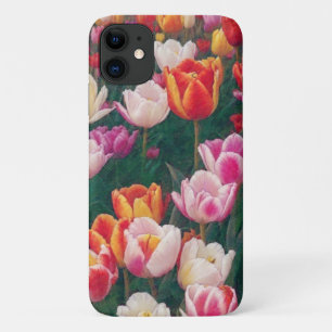 Tulip Flower Garden Art Sinaasappel Roze Telefoonh Case-Mate iPhone Case