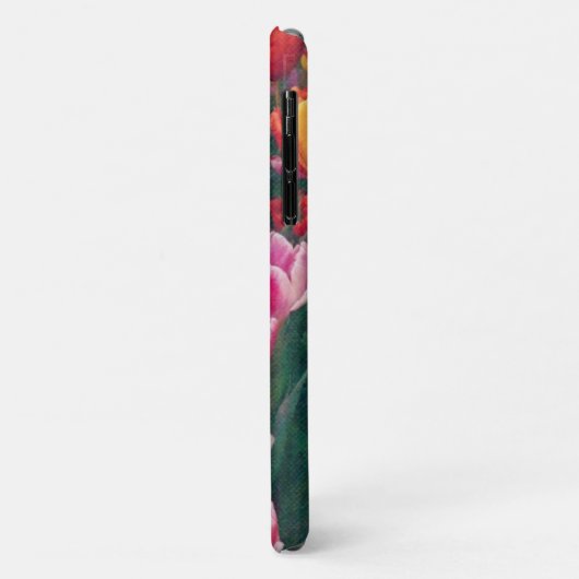 Tulip Flower Garden Art Sinaasappel Roze Telefoonh Case-Mate iPhone Case (Achterkant/links)
