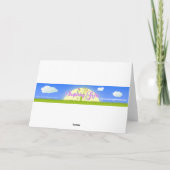 Tulip Flowers Administrative Professionals Day Kaart (Achterkant)