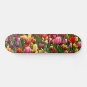 Tulip Flowers Garden Banner Persoonlijk Skateboard (Horizontaal)