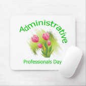 Tulip Flowers Muismat (Met muis)