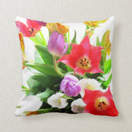 Tulip Flowers Patroon Kussen