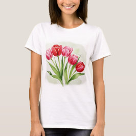 Tulip flowers t-shirt
