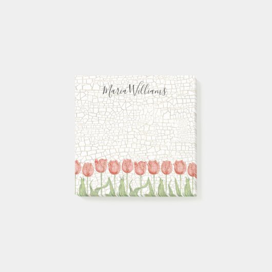 Tulip Garden 3x3 Post-it® Notes (Voorkant)