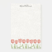 Tulip Garden 4x6 Post-it® Notes (Voorkant)