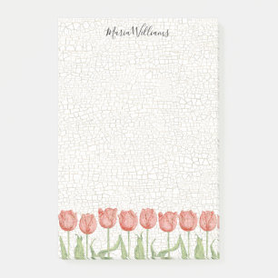 Tulip Garden 4x6 Post-it® Notes
