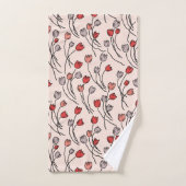 Tulip Garden Bad Handdoek (Handdoek)