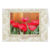 Tulip Garden Birthday (Voorkant Horizontaal)